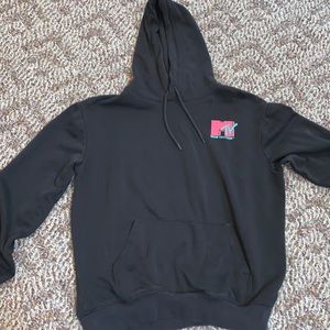 Mens Medium Vintage MTV Hoodie H&M
